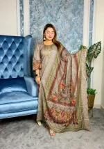 Premium cotton three piece D-25 S - Image 2